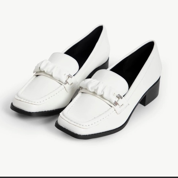 RAID block heel chunky loafers - Picture 2 of 11